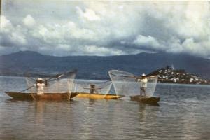 Isla Janitzio: Las tradicionales redes de mariposa